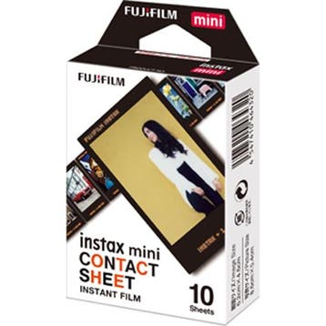 Fujifilm Instax mini Film Contact Sheet (Films Instax Mini), Ophalen of Verzenden, Nieuw