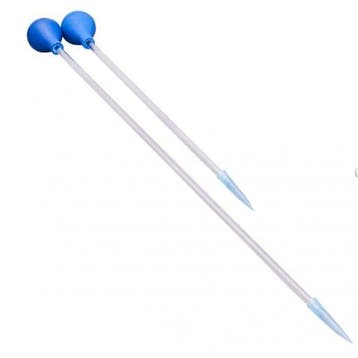 Set van 2 dunne kunststof pipetten, 37 + 57 cm. met kleine b, Ophalen of Verzenden, Nieuw