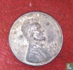 Verenigde Staten 1 cent 1943 (staal bekleed met zink - D), Postzegels en Munten, Munten | Amerika, Verzenden, Losse munt