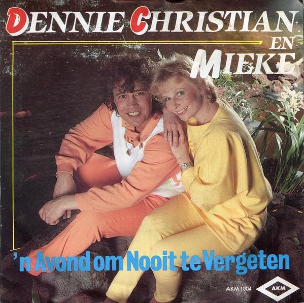 vinyl single 7 inch - Dennie Christian - n Mieke â n A., Cd's en Dvd's, Vinyl Singles, Zo goed als nieuw, 7 inch, Nederlandstalig