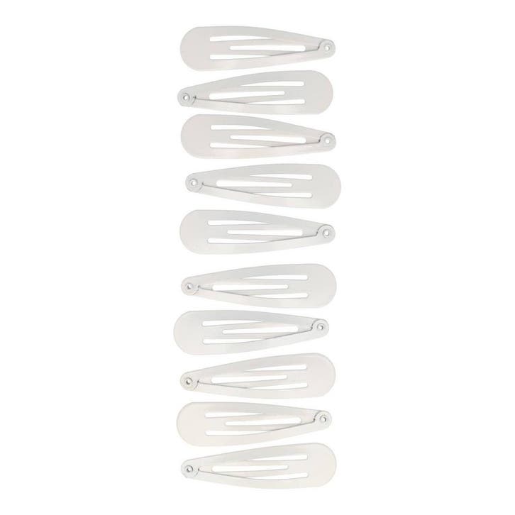 Haarspeld Klikklak 5cm - Basic - Wit - Set van 10, Sieraden, Tassen en Uiterlijk, Uiterlijk | Haarverzorging