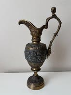 Kan - Brons, Messing - Hoogte: 36 cm, Antiek en Kunst