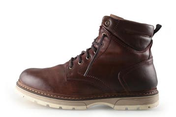 Nelson Veterboots in maat 43 Cognac, Overige kleuren, Verzenden, Boots, Zo goed als nieuw