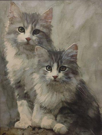 Davor Ivkovi (1965) - Cats, Antiek en Kunst