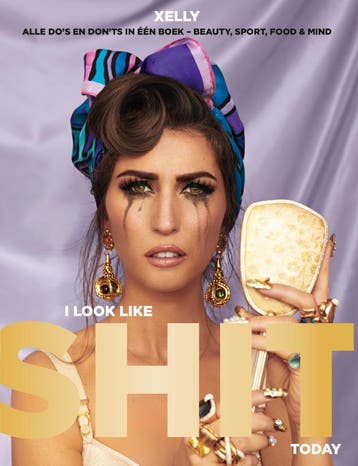 I look like shit today - Xelly Cabau Van Kasbergen, Verzenden, Zo goed als nieuw, Xelly Cabau Van Kasbergen