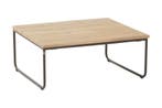 4-Seasons Axel koffietafel - 80x80 cm. H 30 cm., Verzenden, Nieuw, Rond, Overige materialen