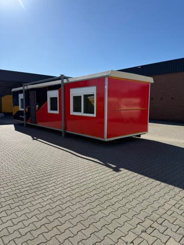 Kantoorunit - 11 x 3 meter  keuken/toilet, Ophalen of Verzenden