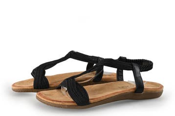 Dolcis Sandalen in maat 39 Zwart, Dolcis, Verzenden, Zwart, Sandalen of Muiltjes