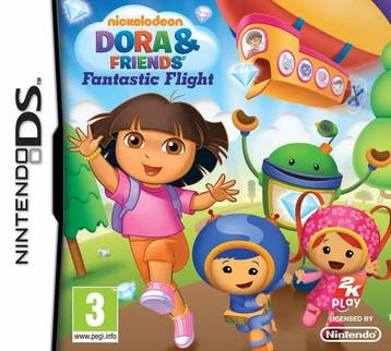 Dora en Vriendjes Fantastische Vlucht (Nintendo DS), Verzenden, Gebruikt