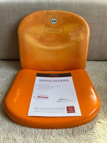 AFC Ajax - 1995 - Authentic Amsterdam ArenA seat - nr. 243, Verzamelen, Nieuw