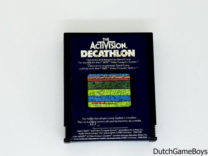 Atari 2600 - Decathlon, Spelcomputers en Games, Games | Atari, Gebruikt, Verzenden