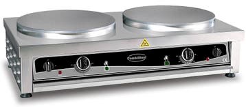 Combisteel Crêpe Maker | 2x Ø400 Mm | 2x 3kw | 900x520x245mm, Ophalen of Verzenden, Nieuw in verpakking