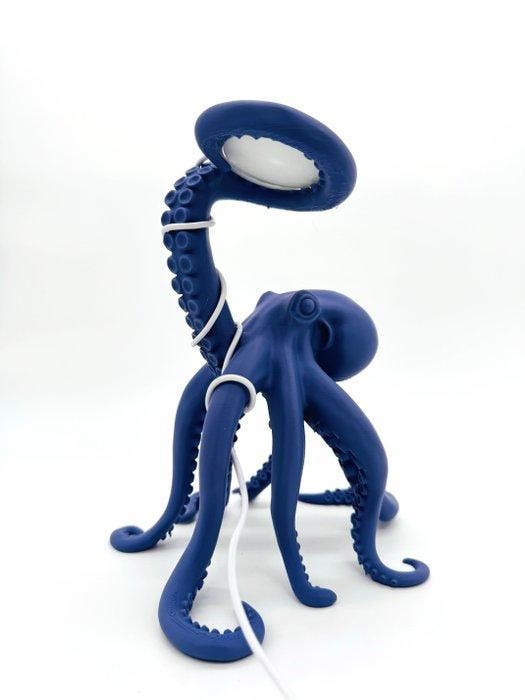 Tafellamp - Plastic - octopus, Antiek en Kunst, Kunst | Designobjecten