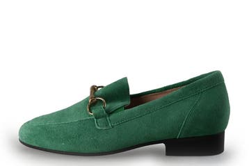 Linea Zeta Loafers in maat 36 Groen, Verzenden, Overige typen, Zo goed als nieuw, Linea Zeta