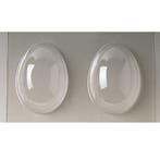 Chocolade Holvorm Pasen Half-Ei Glad (2x) 12,5x9,4x4,4cm., Verzenden, Nieuw
