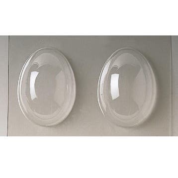 Chocolade Holvorm Pasen Half-Ei Glad (2x) 12,5x9,4x4,4cm., Verzenden, Nieuw