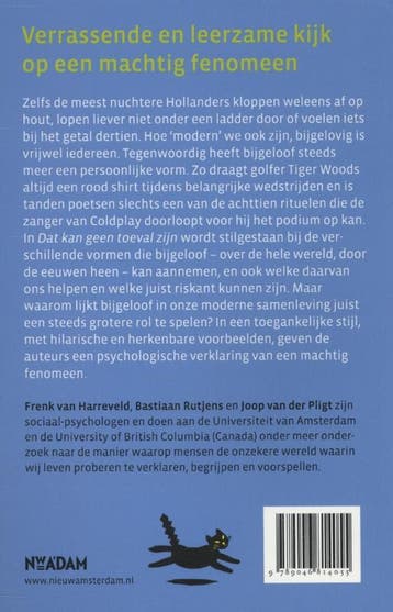 Dat kan geen toeval zijn 9789046814055 Bastiaan Rutjens, Verzenden, Gelezen, Bastiaan Rutjens