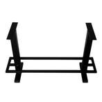 Stalen bartafel zwart 170 bij 60 cm en hoogte 105 cm  (8 x 8, Ophalen of Verzenden, Nieuw