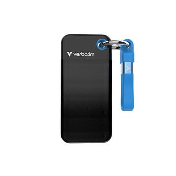 Verbatim Pocket SSD 1 TB USB Type-C 3.2 Gen 2 (3.1 Gen 2)..., Verzenden, Nieuw, VERBATIM