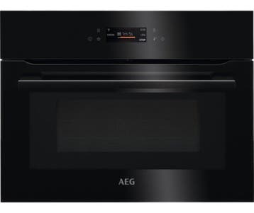 €799 AEG KMF768080B oven met magnetron inbouw zwart, Ophalen of Verzenden, Nieuw