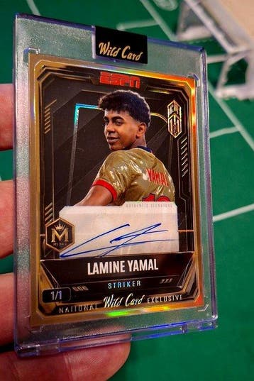 2026 WildCard ESPN Gold Card Mational Exclusive True 1/1, Nieuw