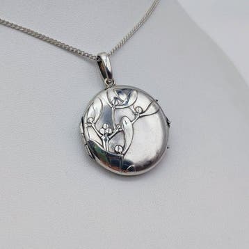 Zonder minimumprijs - Ketting met hanger Zilver - Art