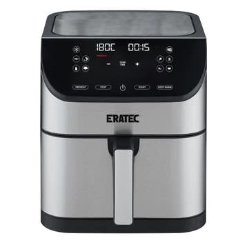 Eratec Airfryer  AF-66 – Zwart, Ophalen of Verzenden, Nieuw