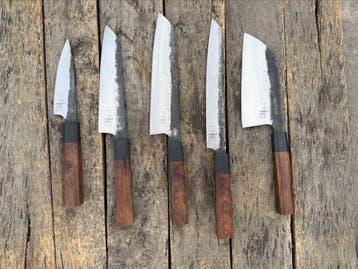 Keukenmes - Ambachtelijke verzamelbare chef-messen set (5)
