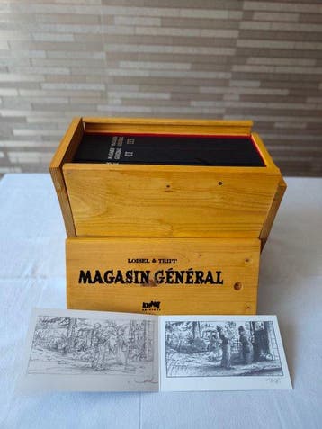 Magasin général - Intégrale + ex-libris - 3x B + coffre en, Nieuw