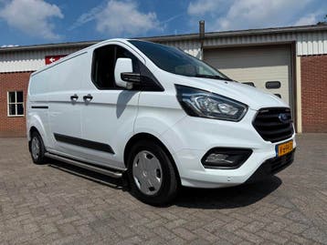 Ford Transit Custom 340 2.0 TDCI L2H1 Trend 131PK euro 6 opt, Gebruikt, Euro 6, Wit, Ford