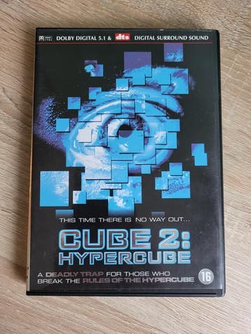 DVD - Cube 2: Hypercube, Vanaf 16 jaar, Verzenden, Gebruikt, Science Fiction
