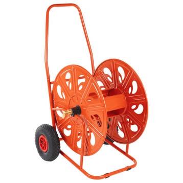 vidaXL Tuinslangkar voor 140 m 3/4 slang staal, Tuin en Terras, Tuinslangen, Verzenden, Nieuw
