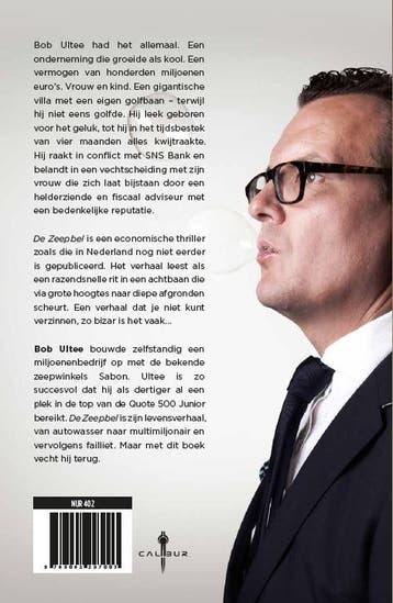 De zeepbel 9789082297003 Bob Ultee, Verzenden, Zo goed als nieuw, Bob Ultee
