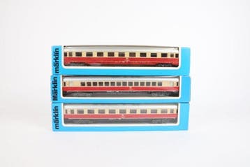 Märklin H0 - 4095/4097/4099 - Modeltrein personenwagen (3) -, Nieuw