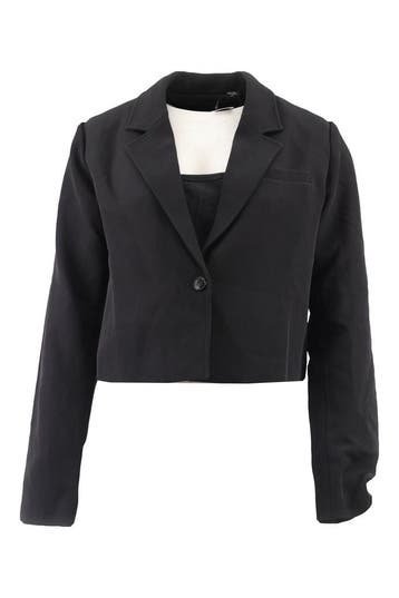 Nik&Nik Blazer Meisjes in maat 176 Zwart, Verzenden, Zo goed als nieuw, Nik&Nik, Jongen of Meisje