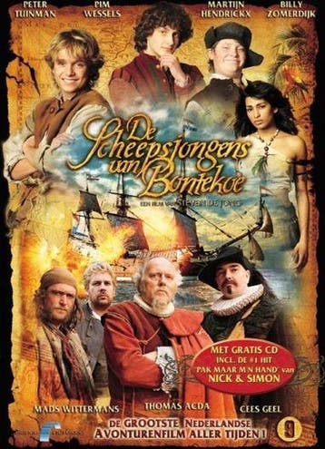 DVD De Scheepsjongens van Bontekoe, Verzenden, Zo goed als nieuw