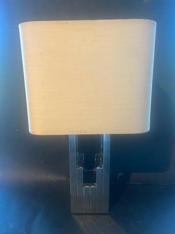 Lumica - Lamp - Textiel, Verchroomd