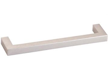 Greep SQUARE 10 nikkel mat 128 mm, Verzenden, Nieuw