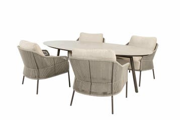 Taste by 4 Seasons Florence low dining tuinset terre met, Ophalen of Verzenden, Nieuw