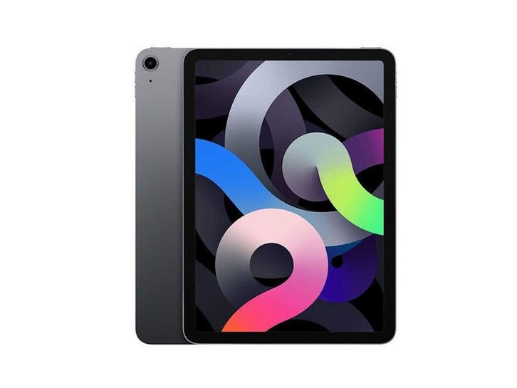 Apple iPad Air 4 (2020) - Tablet - 64GB Wi-Fi - Spacegrijs, Computers en Software, Apple iPads, Zo goed als nieuw, Verzenden