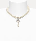 Vivienne Westwood - Verguld - Halsketting - met fluwelen