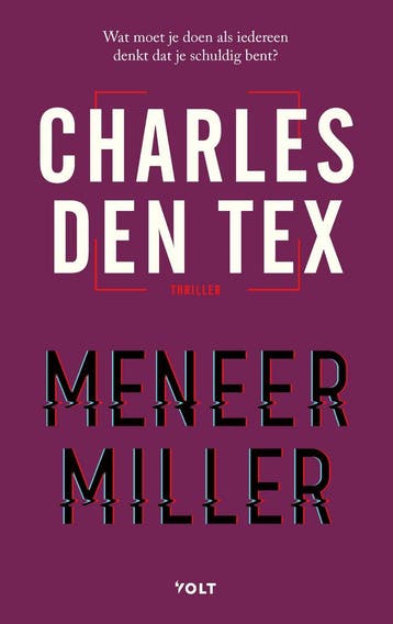 Meneer Miller | Charles Tex | Nieuw, Ophalen of Verzenden, Nieuw, Charles Tex