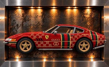 AT9 - Bricks Ferrari × Gucci : Rosso Couture (1968), Nieuw
