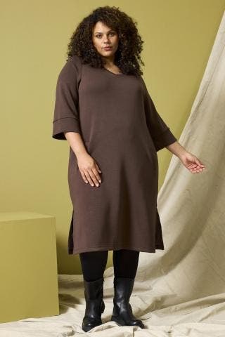 ZHENZI jurk 3/4 mouw Maat:, Kleding | Dames, Jurken, Verzenden, Nieuw, Overige kleuren