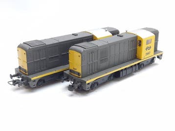 DKM Holland Rail H0 - Diesellocomotief (2) - 2x Serie 2400, Hobby en Vrije tijd, Nieuw