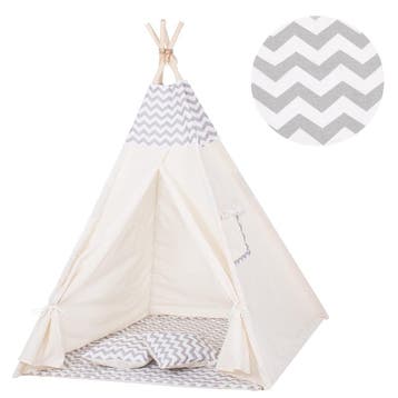 Tipi Tent | Wigwam Speeltent | 120x100x180 cm | Met Mat en, Ophalen of Verzenden
