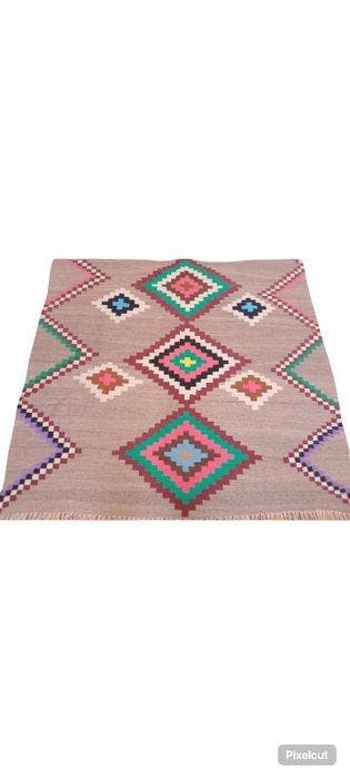 Kelim - 214 cm - 164 cm - Nieuw Marokkaans kilim tapijt