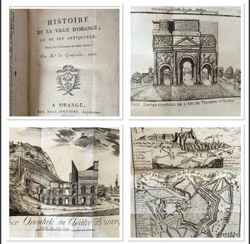 De Gasparin - Histoire de la ville d’Orange - 1815