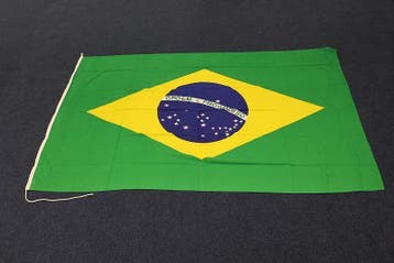 Braziliaanse vlag van Brazilie 150 x 225 cm Nieuw!, Verzenden, Nieuw