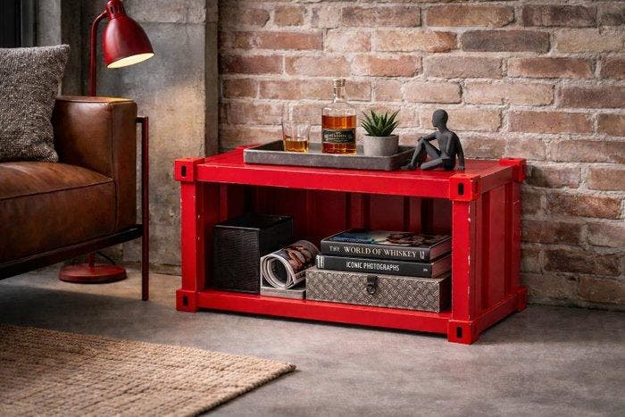 Dressoir - Staal - Container, Antiek en Kunst, Antiek | Wandborden en Tegels